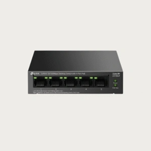 TP-LINK LS105LP Switch 5-Port 10/100Mbps Desktop  Switch with 4-Port PoE