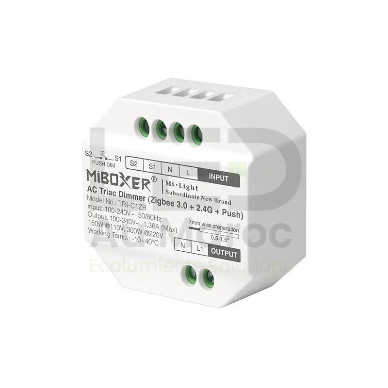 Tuya - Micromodule zigbee Variateur 220V (triac)