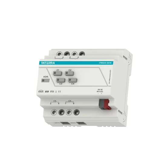 Actionneur combo Interra 4 sorties KNX
