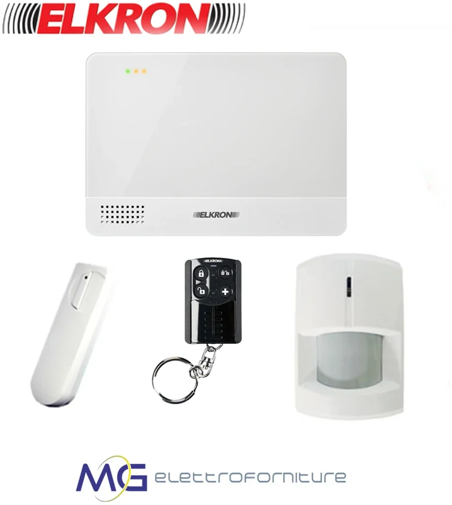 ELKRON KIT ALARME SANS FIL P/2G/WIFI KIT_CR600WF-H