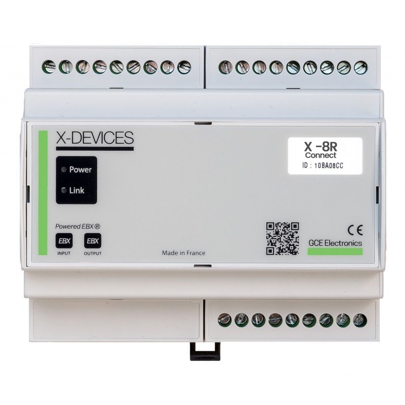 X8R Connecte - 8 sorties relais